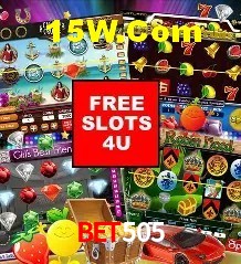 Tela de boas-vindas e lobby de jogos do aplicativo BET505